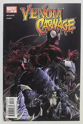Venom Vs. Carnage #3 Spider-Man Milligan Crain Marvel 2004 FN KEY 2nd App Toxin • $14.99