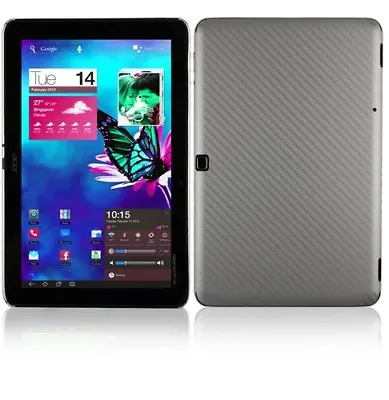 $31.21 • Buy Skinomi Carbon Fiber Silver Skin+Clear Screen Protector For Acer Iconia Tab A510