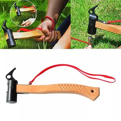 Aternee Outdoor Heavy-duty Tent Hammer Hiking Mountain Climbing Stake Remover • $17.96