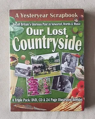 Our Lost Countryside: A Yesteryear Scrapbook (DVD CD Booklet) - NEW & SEALED • £3.95