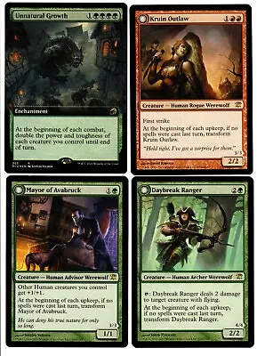 MTG Unnatural Growth(FOIL ExtArt)Mayor Of AvabruckKruin OutlawDaybreak Ranger • $17.51