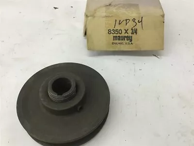 Maurey 8350X3/4 Single Groove Pulley 3/4  Bore 3-3/4  OD • $20