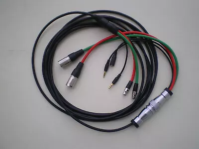 TW Breakaway Cable For Sound Devices Mixpre ZomF8 Mini XLR Monitor Out 16feet/5m • $117