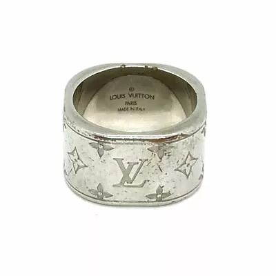 Auth LOUIS VUITTON Berg Annaud Monogram M62593 Silver - DI0118 Ring Hardware • $181