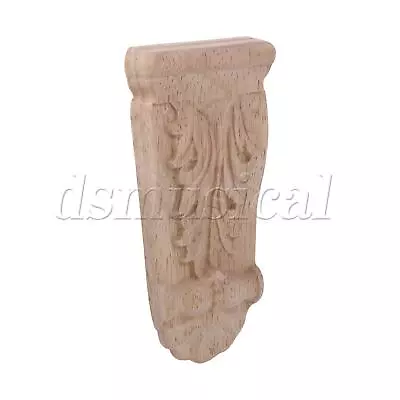 European Door Decor Wood Carved Corner Onlay 1.97x0.67x3.94inch • $7.71