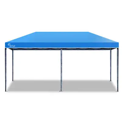 NNEMB 3x6m Folding Gazebo Shade Outdoor Blue Foldable Marquee Pop-Up • $729.99