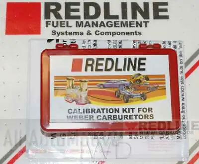 $99.95 • Buy Redline Idle Jet Pac For Genuine Weber IDF Dual Carburetors 40IDF 44IDF 48IDF
