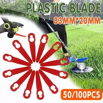 Grass Trimmer Plastic Blades Part Cutter Replace Acc Crop For OZITO Bosh Kuller • $9.99