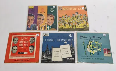 Lot Of 5 Vintage Vinyl Record 45's Gershwin Tommy Dorsey Jazz Big Band • $19.99