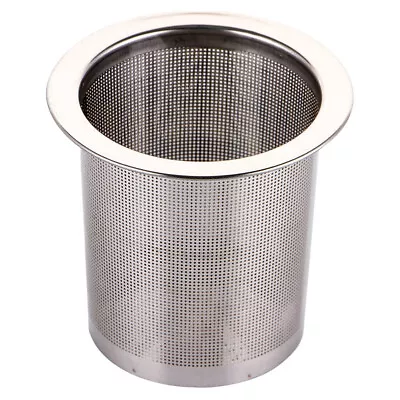 1* NEW 304 Stainless Steel Tea Cup Strainer Large Capacity Teapot Infuser Filter • $8.63
