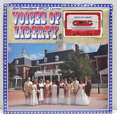 WALT DISNEY WORLD  Voices Of Liberty   1984  Cassette Album   NEW / SEALED • $18.99