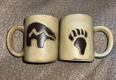2 Bear Mara Pottery Mug In Lead Free Stoneware Pottery 16oz • $33.25