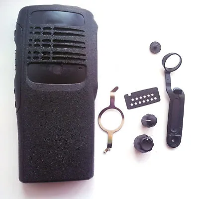 Black Replacement  Front Housing Case Cover For  GP340 HT750 Handheld Radio • $12