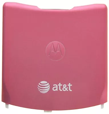New Motorola Razr V3 Battery Door Back Cover Pink At&t • $6.92