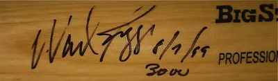 Wade Boggs Autographed Bat (3000 Hit Club) W/ Proof! • $199.99