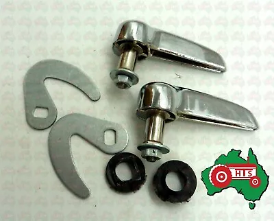 Pair Of Battery Cover Handles Later Type Fits For Massey Ferguson 133 135 140  • $45.99