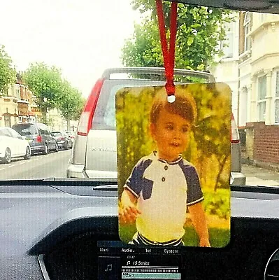 Personalised Car Air Freshener (Double Sided Print) Buy 3 Get 1 Free • £3.89