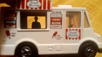 Vintage Hot Wheels Good Humor Ice Cream Truck Van 1983 W/Man Inside • $35