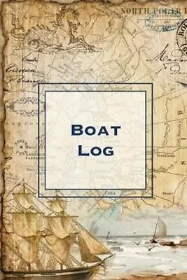 Boat Log Record Trip Information Captains Expenses & Maintenan... 978164944 • £17.99