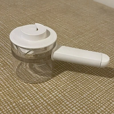 $14.99 • Buy Krups Espresso Glass Carafe Pot And Lid White Type 963 972 985