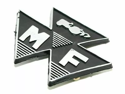 Front Motif Badge Black For Massey Ferguson 35 FE35 Tractor 828136M1 #B34 • $19.45