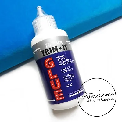£3.75 • Buy Trim-It Hi-Tack Glue For Beads, Sequins & Diamante - 60ml Bottle