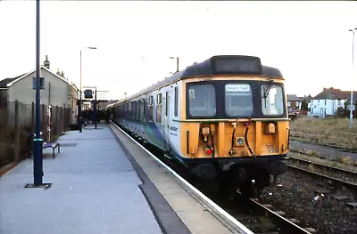 1574 Original Colour Slide Emu Class 312 709 At Harwich • £2.99