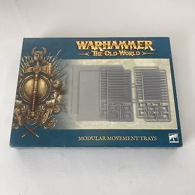 THE OLD WORLD: MODULAR MOVEMENT TRAYS Games Workshop Warhammer Old World • $2.78