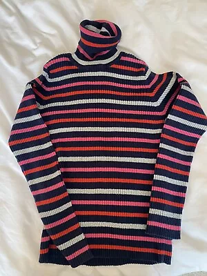 £1.75 • Buy Blue Zoo Roll Neck Age 8-9 Years Silver Glitter 