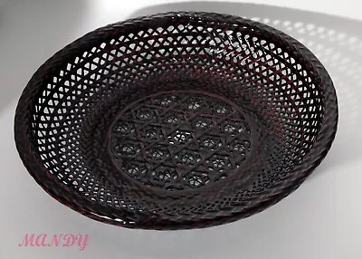 Japanese Traditional Bamboo Basket Bowl Wood Woven Lacquerware With Chopsticks • $28.50