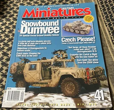 MMIR #41 DUMVEE 35(T) STURMGESCHUTZ III Military Miniatures In Review OOP  • $15.95