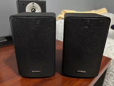 Realistic-Radio Shack-Optimus Minimus Pro 7 Speakers - Good Condition • $8.94