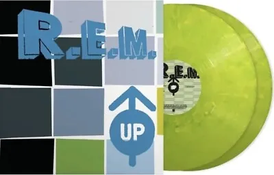 R.E.M Up 25th Anniversary Limited Edition Green Marble Vinyl LP REM REMHQ • $40.64