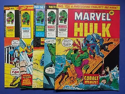 Mighty World Of Marvel #182 183 184 187 188 Comic Bundle • £15