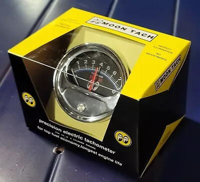 MOONeyes Chevy GM 8k TACHOMETER Hot Rod Custom TACH Vtg Style Muscle Car 12v • $119.69