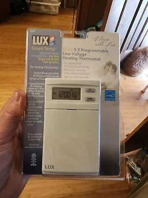 $50.96 • Buy ELV4 Lux Products Line Voltage Programmable - Heat Only - Single Or Double Pole