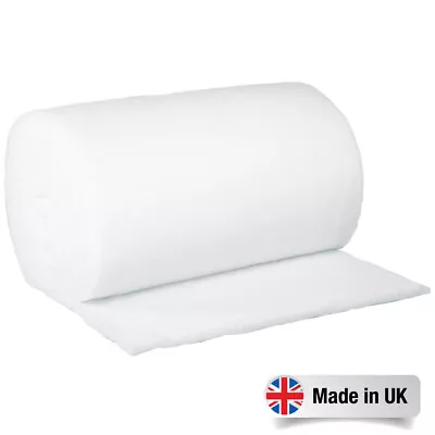 Fire Retardant Polyester Wadding Roll Quilting Upholstery Padding 27  - 54  Wide • £9