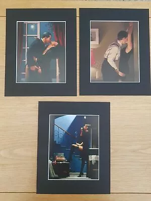 £12.95 • Buy Jack Vettriano The Erotic Selection Set Of 3 Black Mini Set Mounted Prints