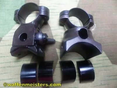 $139 • Buy Turret Mount Mauser High Sniper Scope Mount With Split Rings K98 German