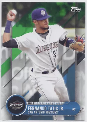 2018 Fernando Tatis Jr. Topps Pro Debut Green Rookie #’d /99 Leaps & Bounds RC • $69.95