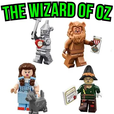 £7.99 • Buy LEGO The Wizard Of Oz Minifigures Set Scarecrow Lion Tin Man Dorothy Toto 71023