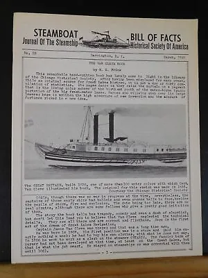 Steamboat Bill #25 MArch 1948 Journal Of The Steamship Historical Society • $10