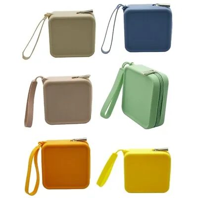 Versatile Storage Makeup Brush Bag Silicone Waterproof Pouch Pocket Cosmetic Bag • £5.99