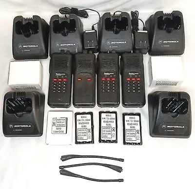 Motorola Radius SP50 Radio Lot USED With NEW Batteries • $65