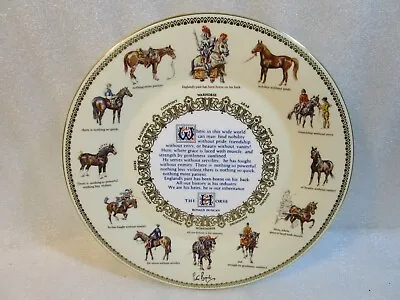 Vintage Retro Aynsley Fine Bone China The Horse Plate   1976  Collector • £6.97