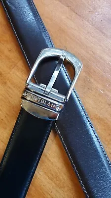 Montblanc Belt Black Brown Italy Preowned • $64.99