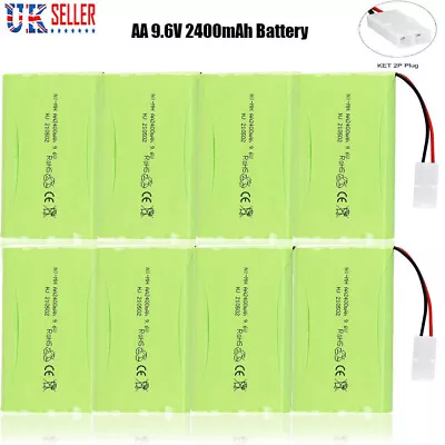 £82.99 • Buy 2400mAh 9.6V NiMH Rechargeable Battery Pack With USB Cable For RC Car Truck Boat