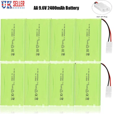 £82.99 • Buy 2400mAh 9.6V NiMH Rechargeable Battery Pack With USB Cable For RC Car Truck Boat
