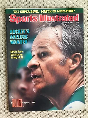Gordie Howe 1980 Sports Illustrated Hartford Whalers Hockey • $13.99