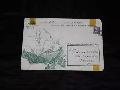 S.S. Baranof Alaska Line Steamship Ship Cancel Cachet Cover Passenger Mail AK • $4.99